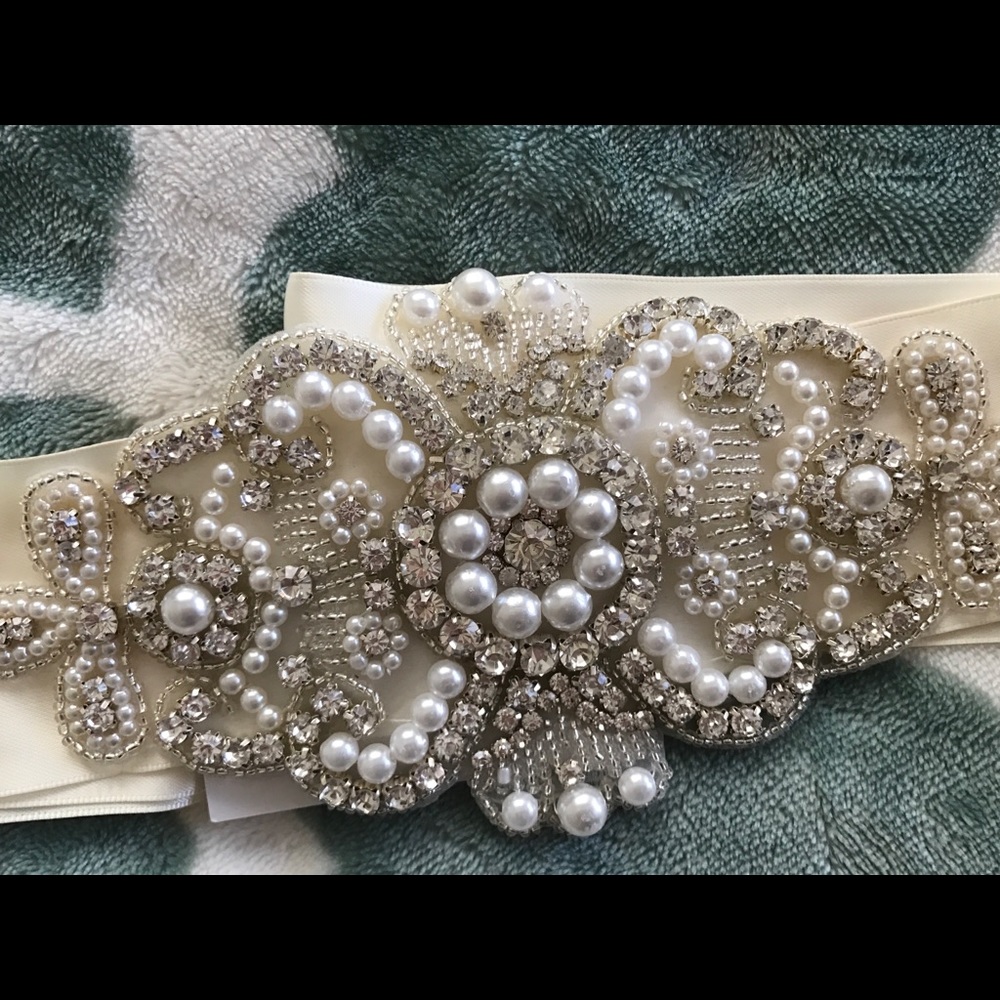 Beaded sash